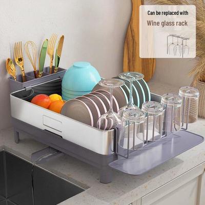 Youshu Kitchen Stainless Steel Dish Drying Rack