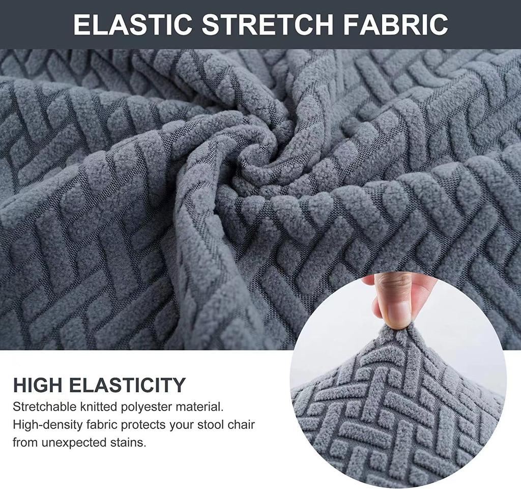 Elastic Stretch-Back Chair Cover El Chair Cover Household Dust Cover Elastic Adjustable Chairs For Home Living Room Dining