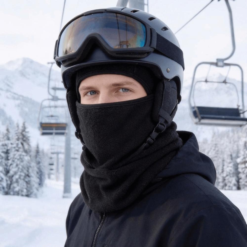 Neck Protection Balaclava Cycling Cap Facial Mask Ear Protection Hat Warm Hat Mask Mountaineering