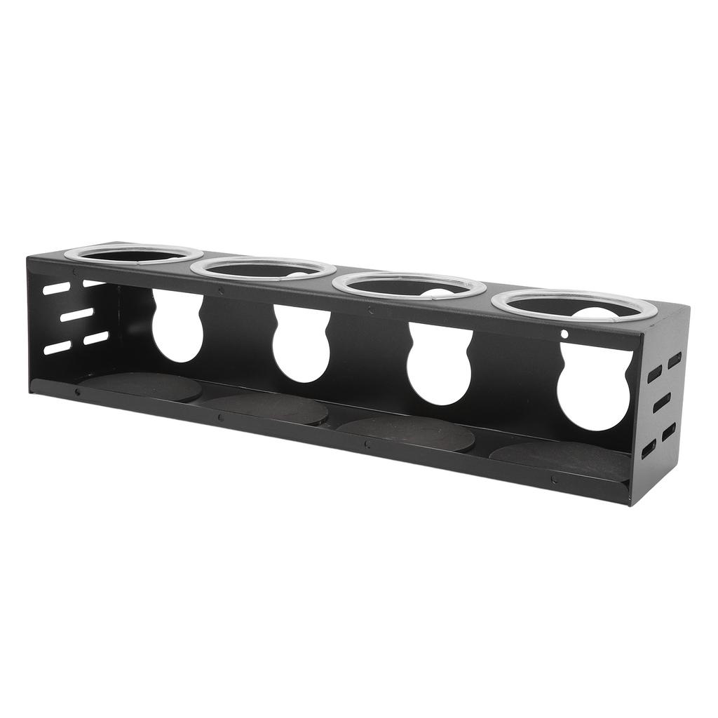 RV Gewürzregal Organizer Aluminiumlegierung Platzsparend Leise Nutzung Küchengewürzhalter Regal Organizer für Wohnwagen Wohnmobil