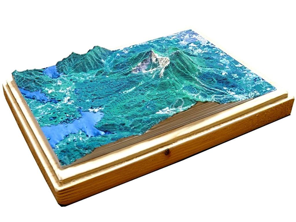 Kamitake Bandai "Mount 1/100,000 (Summer)" (kit)