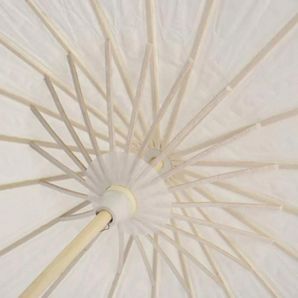 Kids Painting Paper Umbrella DIY Blank Paper Umbrella Handmade Paper Umbrella  Wedding Decoration