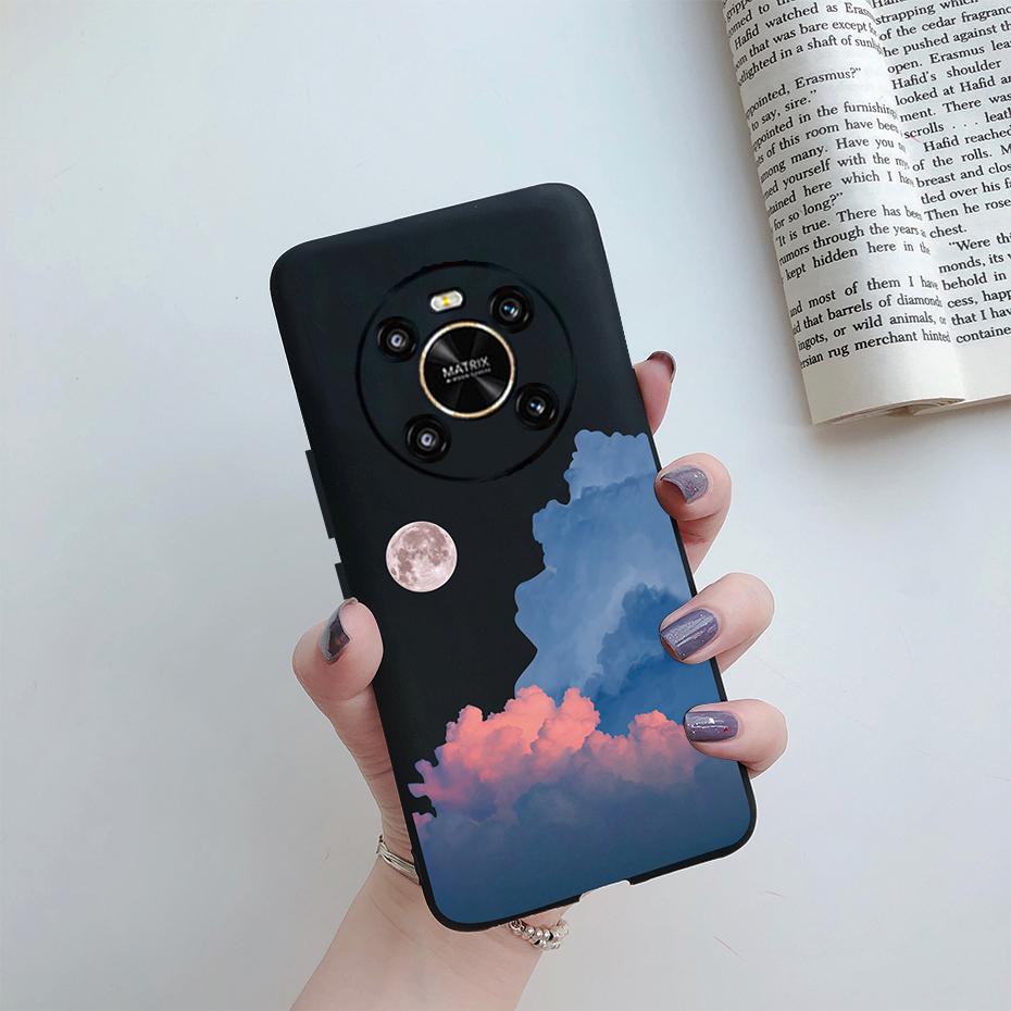For Huawei Honor X9 2022 Case Cover on Honor X9 4G Phone Bumper Protector TPU Shell For Fundas Honor X9 X 9 HonorX9 Cover Flower