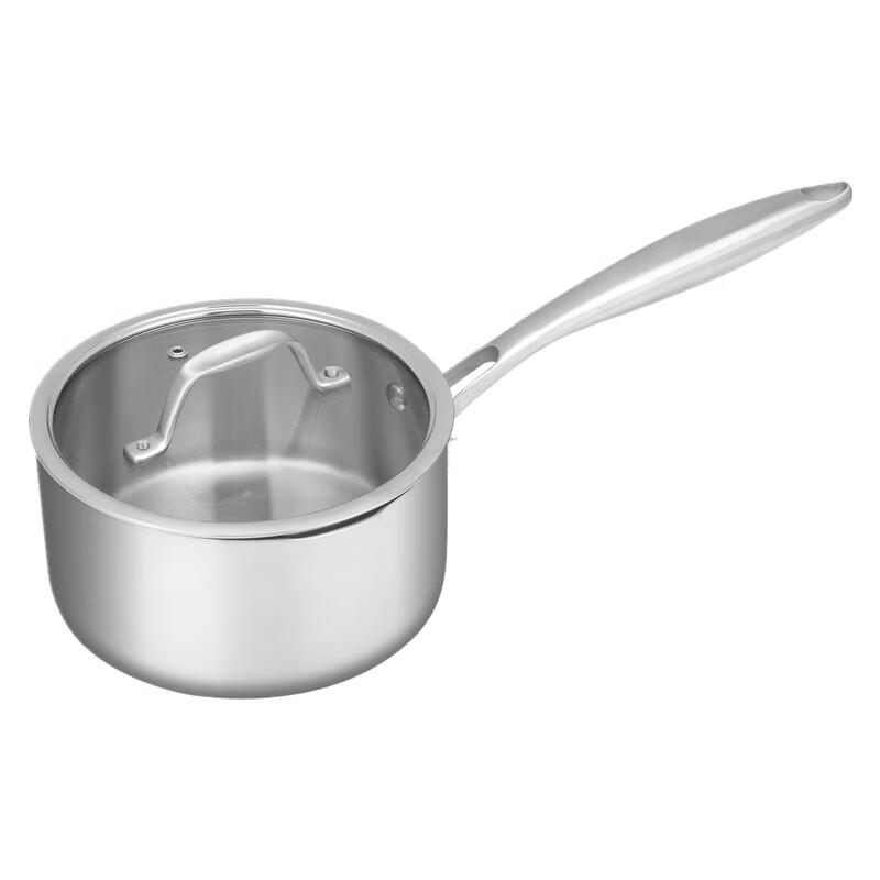 Triceratops 304 Stainless Steel 18cm Single Handle Saucepan