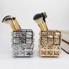 Fashion Ladies Makeup Brush Holder Cosmetic Eyebrow Pencil Storage Box Pencil Vase Desktop Decor