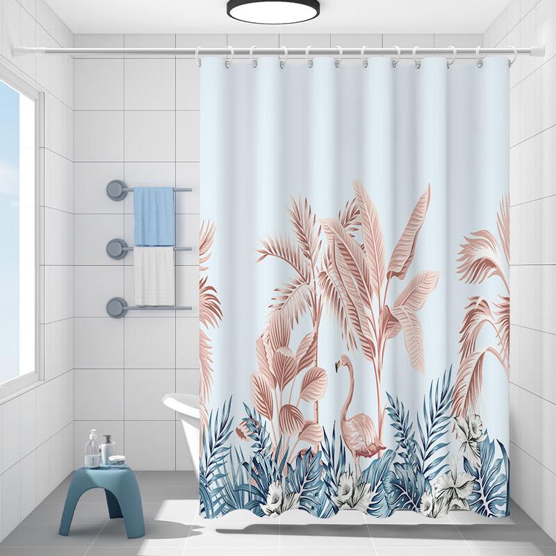 Ansha Liangpin Polyester Shower Curtain Set