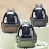 Portable Clear Pet Backpack Kennel For Cats & Small Pets Outdoor Breathable Backpack Adequate Ventilation Design Travel Kennel