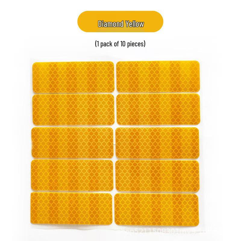 Waterproof Luminous Reflective Safety Sticker for Cars and Electric Vehicles