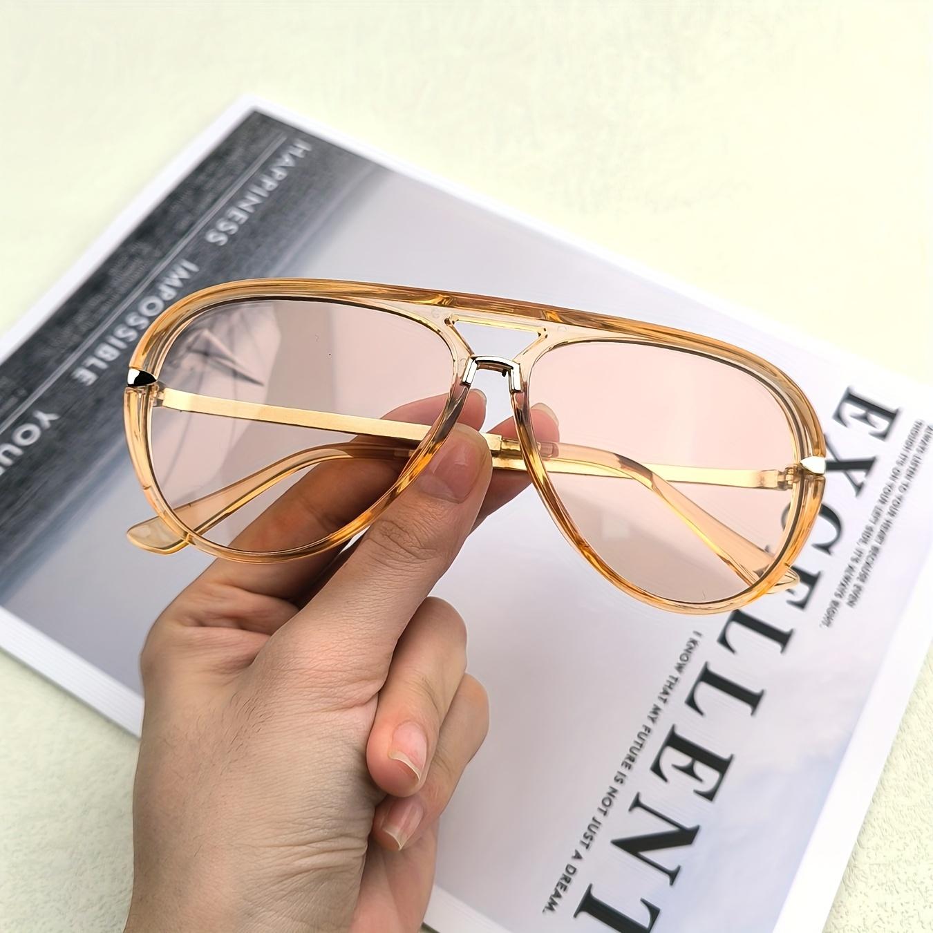 

Trendy Frame Fashion Sunglasses for Men Women Outdoor Party Vacation Travel Driving Decor Photo Prop