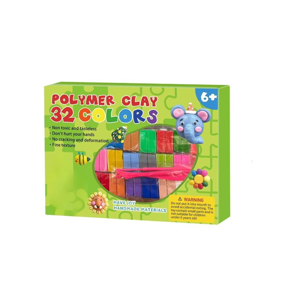 DIY Earring Jewelry Clay Blocks Toy Non-Toxic Clay Starter Kit Polymer Clay Toy  Kids Toy