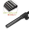 SHITORASU Desktop Microphone Stand Adjustable Height Soft Tube Angle Adjustable Stable Black with Microphone Holder