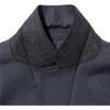 Uniqlo X Jil Sander Collaboration Wool Blend Solid Suit Men suit Dark-Gray 440443-08