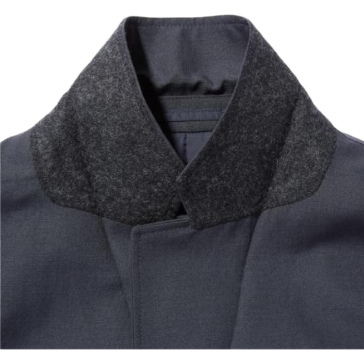 Uniqlo X Jil Sander Collaboration Wool Blend Solid Suit Men suit Dark-Gray 440443-08
