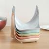 Plastic Utensil Storage Holder Multifunctional Pot Cover Stand Kitchen Organizer Rack  Kitchen