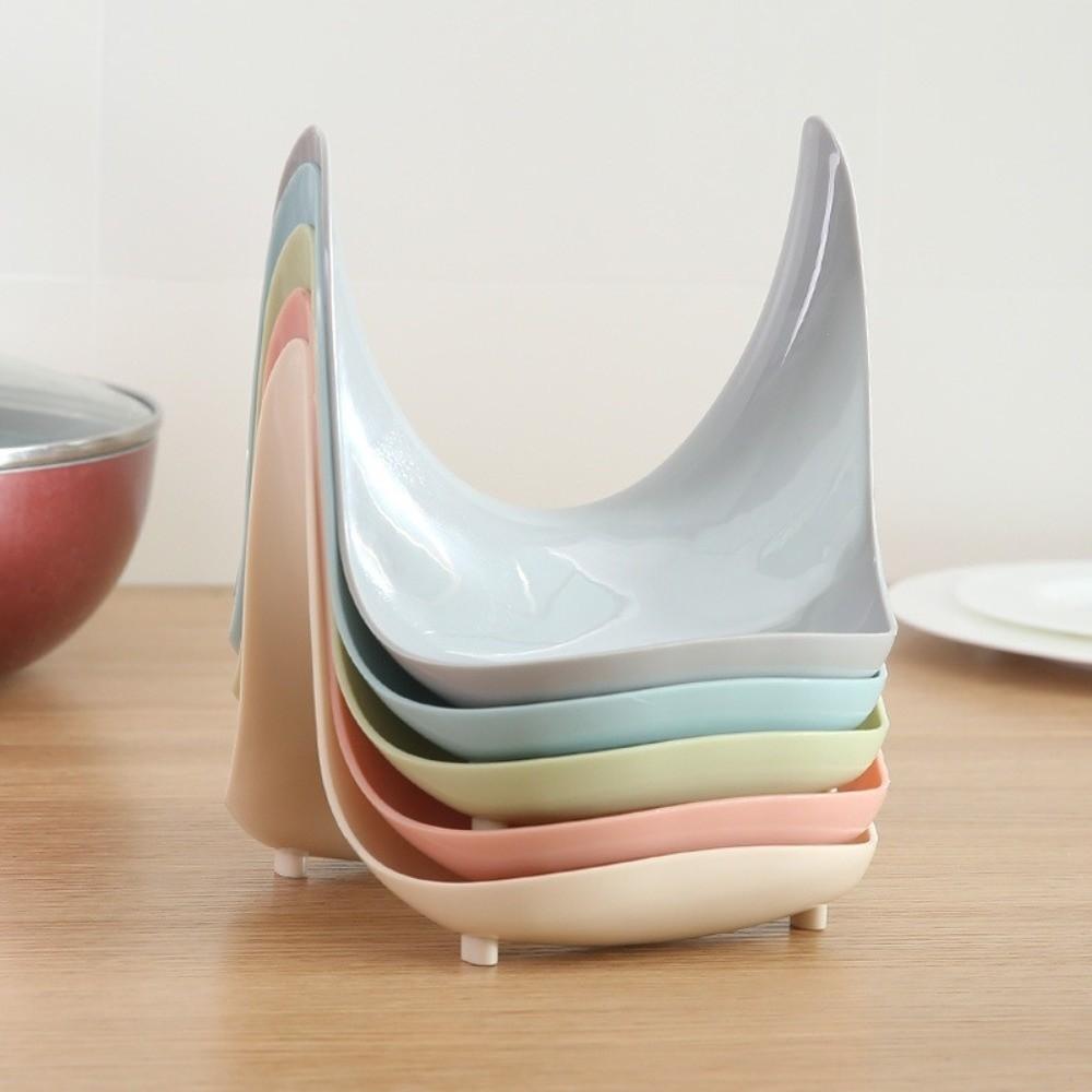 Plastic Utensil Storage Holder Multifunctional Pot Cover Stand Kitchen Organizer Rack Kitchen