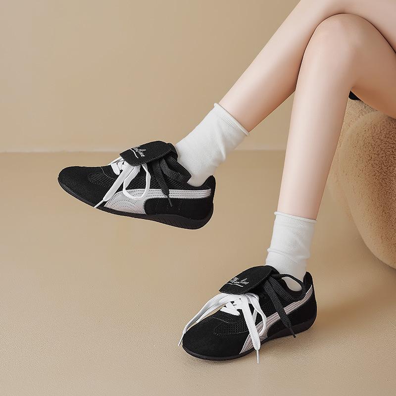 Augustine sports and leisure shoes women's 2025 summer new models with skirts ballet training shoes soft-soled Forrest Gump shoes tide
