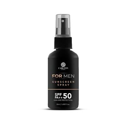 London Men SPF 30 Sunscreen Spray I Vegan No Paraben No Silicone No Mineral Oil Ii 1X50Ml Best For Men Boys