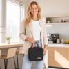 Square Insulated Lunch Bag with Handle Large Capacity Thermal Lunch Box Tote for Work School Outdoor Use Durable Material