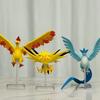 Genuine Scale The World Legend Elves Legendary Bird Articuno Moltres Zapdos Cute Action Figure Model Toys NO BOX of Poseable Articulated Detailed
