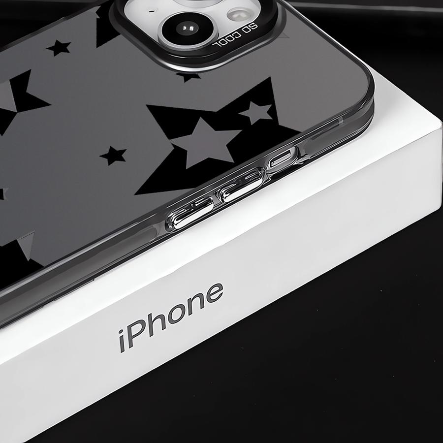 Five Pointed Star Case for OPPO A15 A17 A37 A53 A55 A57 A38 A74 A76 A78 A94 A98 Reno 7 8T 5G 7Z 10 Pro Capa Cover