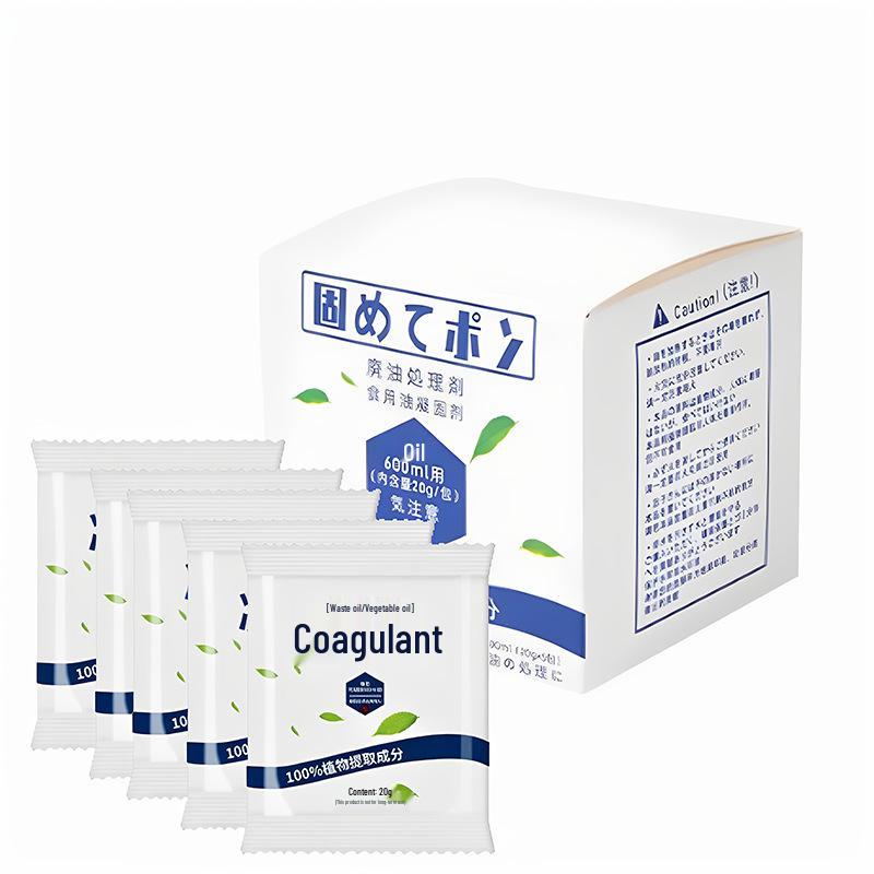 

Затвердитель кухонного отработанного масла: Глубокая очистка кулинарного масла и пятен от хот-пота