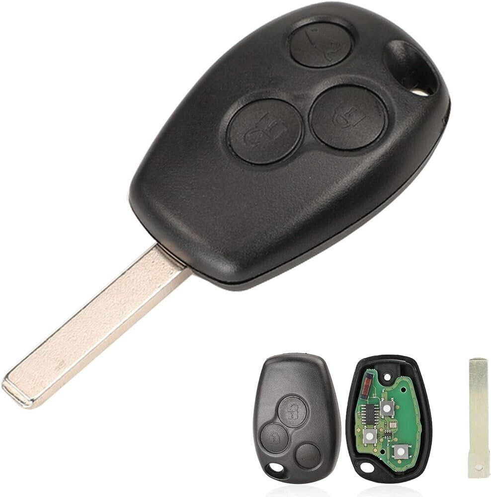 Prázdný klíč id46 3 tlačítka CLIO 3 KANGOO MODUS MASTER s prázdnou elektronikou