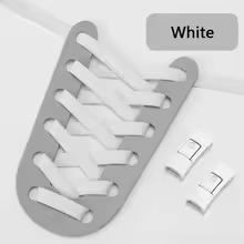 Neue magnetische Schnürsenkel ohne Binden Elastische Schnürsenkel Sneaker Kinder Erwachsener Verbreiterte Schnürsenkel Druckverschluss Flache Schnürsenkel für Schuhe