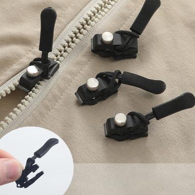 6 Stuks Rits Reparatieset Universeel Instant Rits Reparatie Vervanging Schuif Tanden Redding Ritskop Voor 3 Verschillende Maten