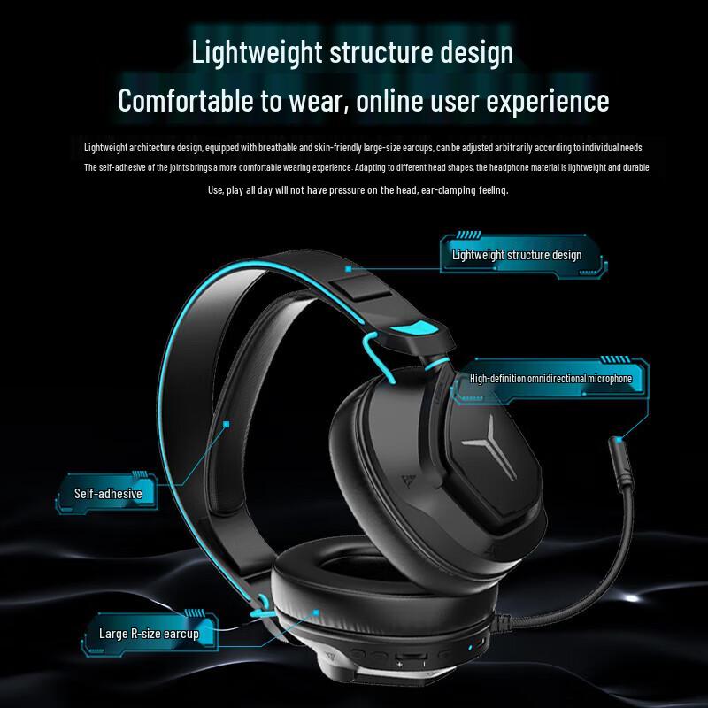 Lenovo Legion R360 Wired Gaming Headset
