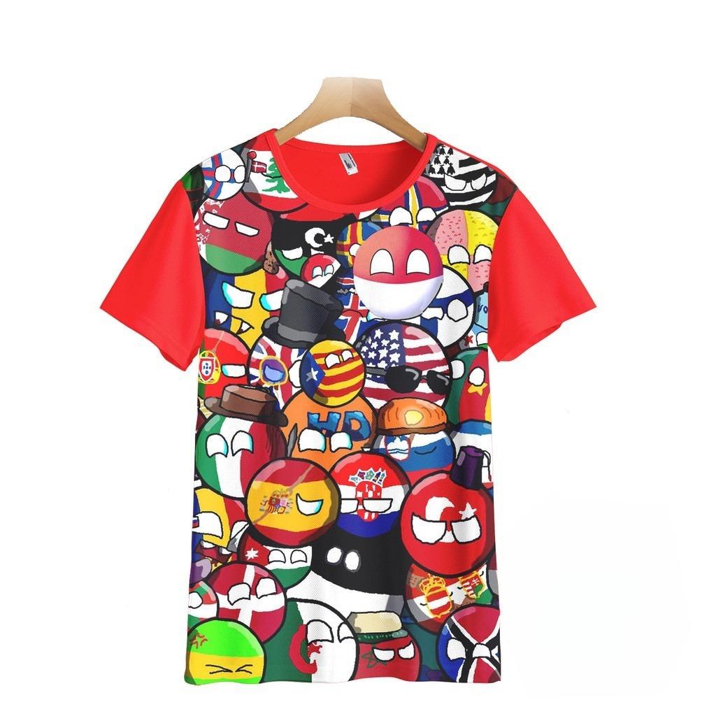 2025 3D Digital Print Short Sleeve Unisex Fashion Street T-Shirt Top Printed Short Sleeve