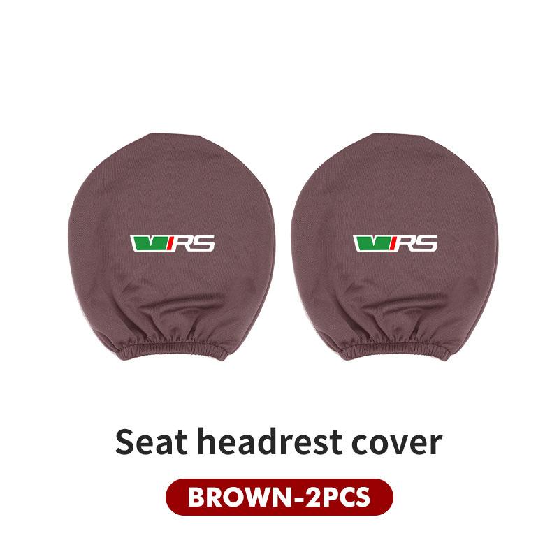 Car Seat Headrest Neck Pillow Cover Anti-Dirty Protective Cover For Skoda Octavia 2 3 Rapid Kodiaq Karoq Fabia Kamiq Superb MK3
