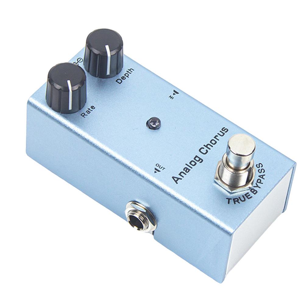 Modulation Pedal True Bypass Electric Guitar Pedal Board Aluminum Alloy Guitar Tuner Pedal Musical Instrument Accessories