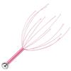 Octopus Head Massager Stainless Steel Brain Massage Claw Scalp Scratcher Engraved Head Relaxer for Promotes Blood Circulation Relieves Muscle Pain