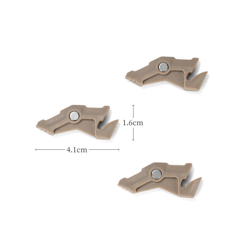 

3 шт. Магнитный штатив Кронштейн для газового баллона Многофункциональная подставка для кемпинговой плиты Стабилизатор баллона Для приготовления пищи в походах хаки