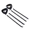Front Door Window Weatherstrip Kit 15569071 Sweep Felt Trim   Run Channel   Replacement for C1500 C2500 C3500 K1500  00 K3500