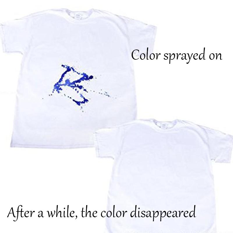 The ink that disappears from the new and peculiar prank, entertaining prank friends, and disappearing after spraying it for a wh