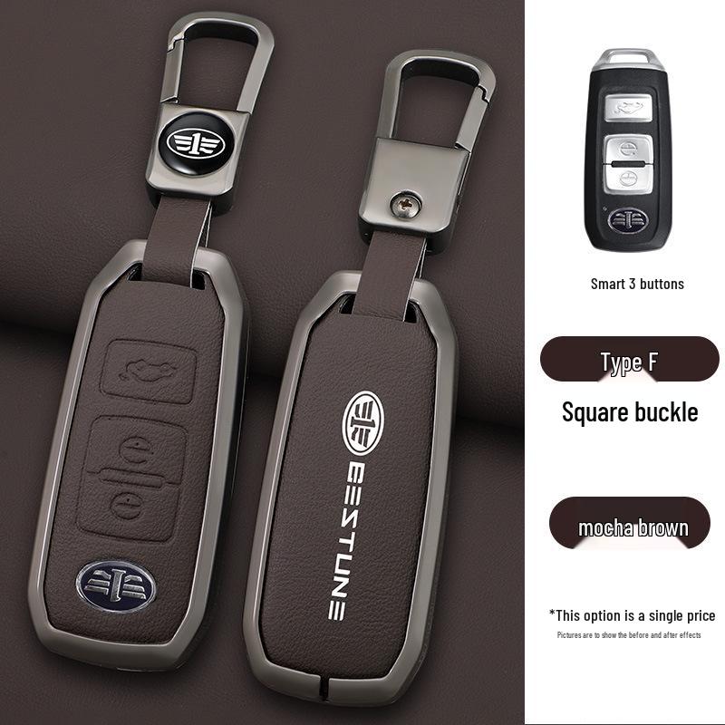 Compatible Key Case for FAW Besturn B70/B50/B90, R9 Senya R7, B30, Junpai D80, A70e