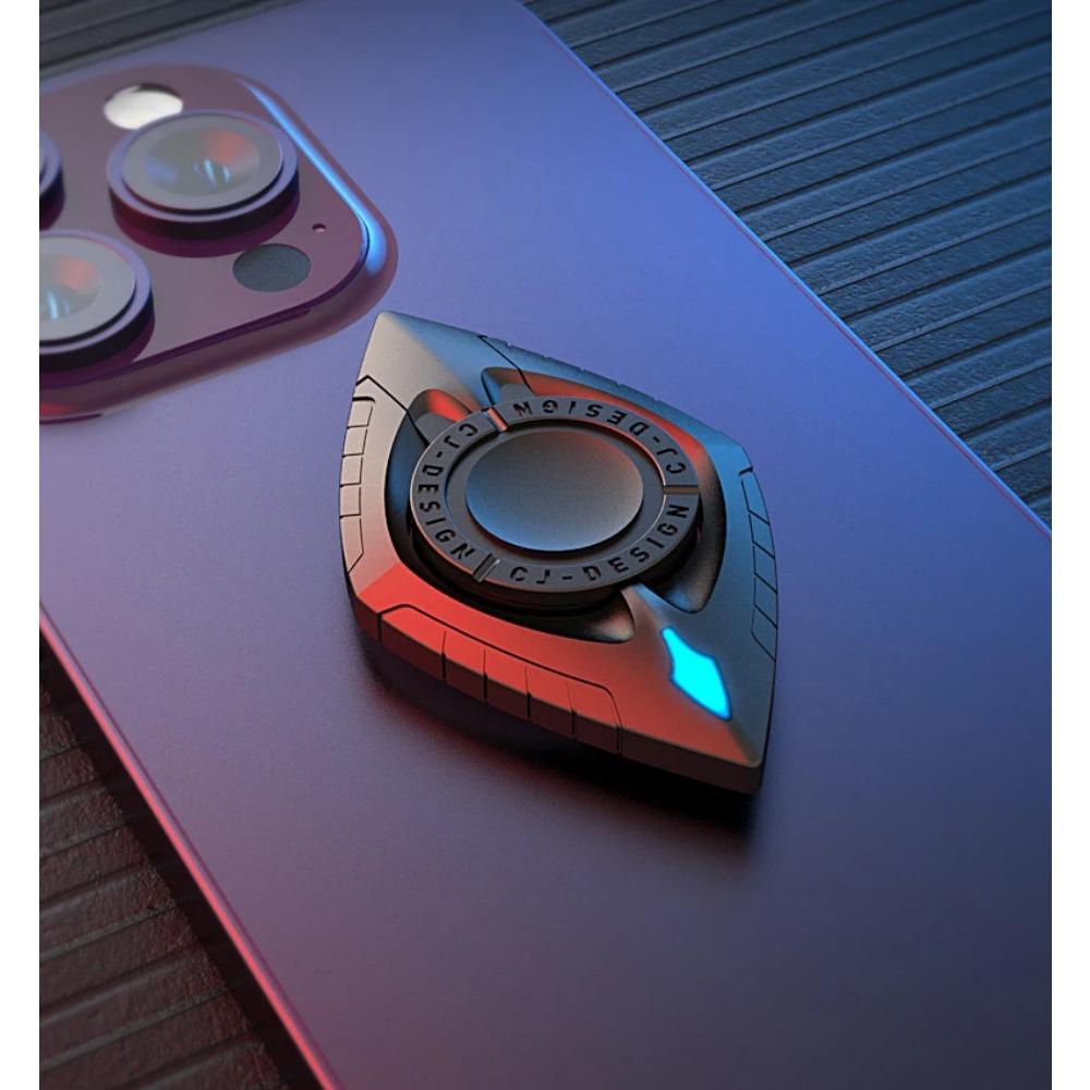 Fingertip Gyro Stress Reliever Toys EDC Multi-functional Mobile Phone Holder Select Game Tools Metal Fidget Spinner