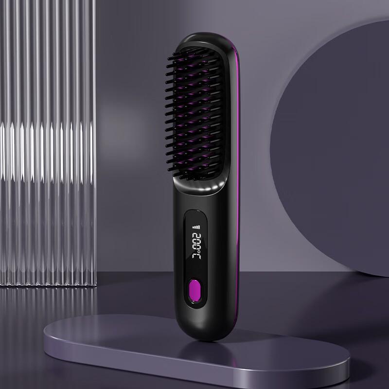 ZISIZ S7 Wireless Negative Ion Hair Straightener Comb