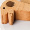 Elegant Solid Wood Card Stand With Handcraft Animal Designs Name Card Rack For Professional Men Business Card Stand