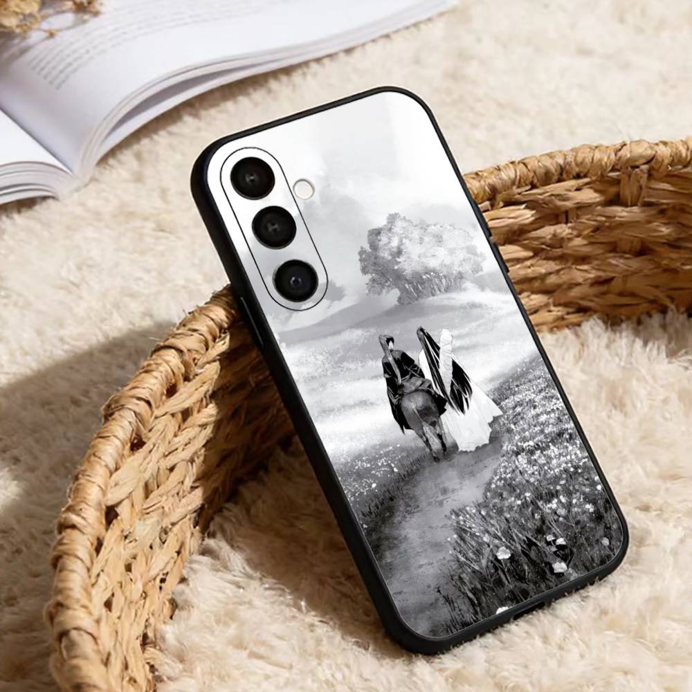 Anime M-Mo Dao Zu Shi Wangxian Phone Case For Samsung Galaxy A20,21s,22,31,32,52,53,72,73,80,91 Soft Black Shell