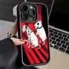 Phone Case for iPhone 17 Air 16E 15 16 Pro Max Bull Terrier Dog Cute Puppies Cover 14 Plus 13 12 Mini Soft Shell Silicone Fundas