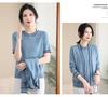 2026 New Spring Knit Cardigan Jacket for Moms, Mid-Aged Women's Ice Silk Two-Piece Set for Spring/Autumn