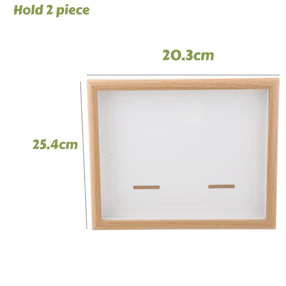 Wooden Photo Frame Dust-Proof Wear-resistant Picture Frame Honor Medal Display Display Case