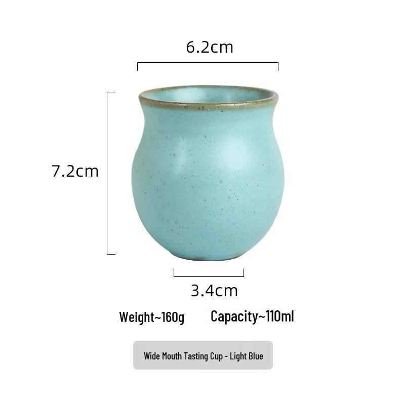 Shangqi Kiln-Glazed Ceramic Coffee Tasting Cup