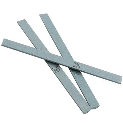 Pedra de amolar de silicone verde com carbono para polimento, pedra de amolar para facas, afiação e moagem de energia térmica, peça de trabalho original