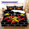 Sport Club Do Recife Pattern Bedding Set Quilt Cover Pillowcase Home Decor Gift (1 * duvet cover + 2 * pillowcase, without core)
