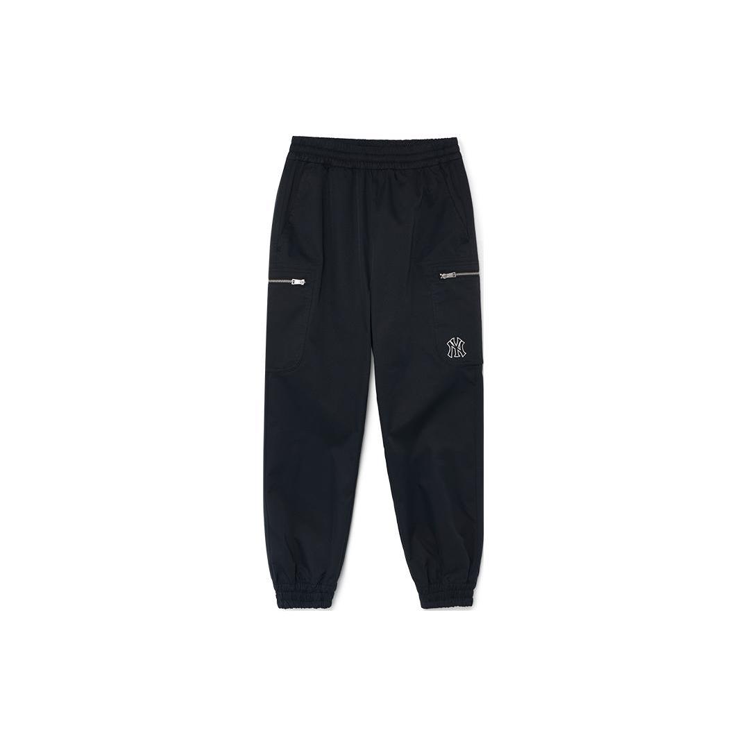 

New MLB Knitted Sweatpants Men s Black 3LWPB0231-50BKS M
