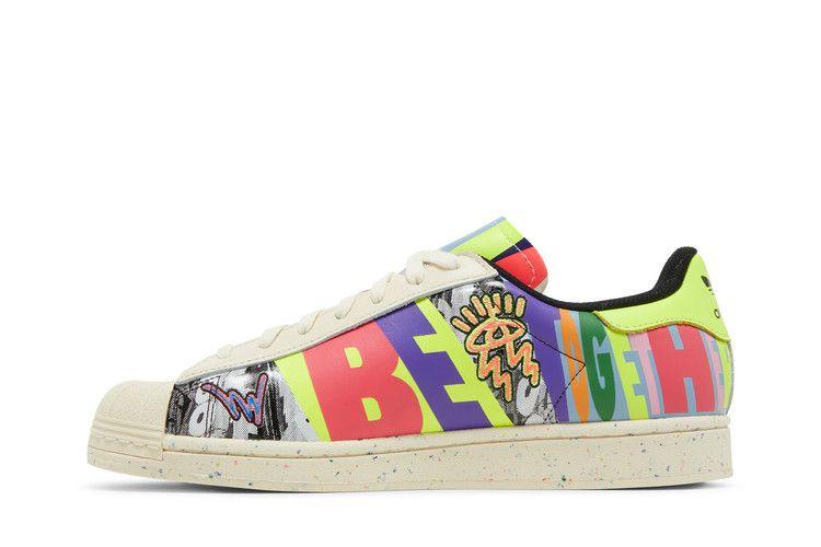 Men's Sneakers Adidas Superstar Kris Andrew Small Pride Collection White/Cream White/Cream White