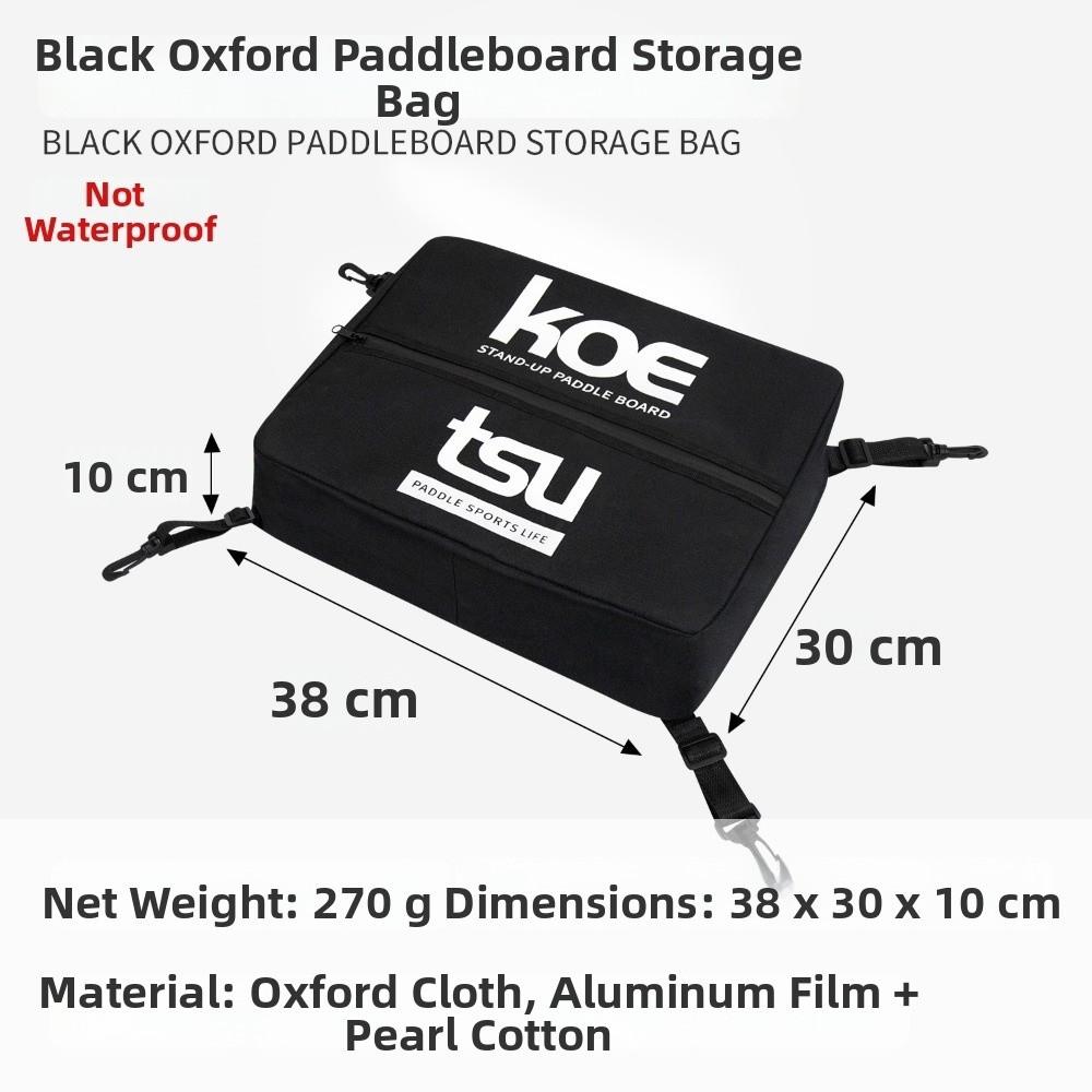 Portable Mesh Deck Bag Oxford Paddle Board Storage Bag Surfboard Bag for Inflatable SUP Seat Kayak